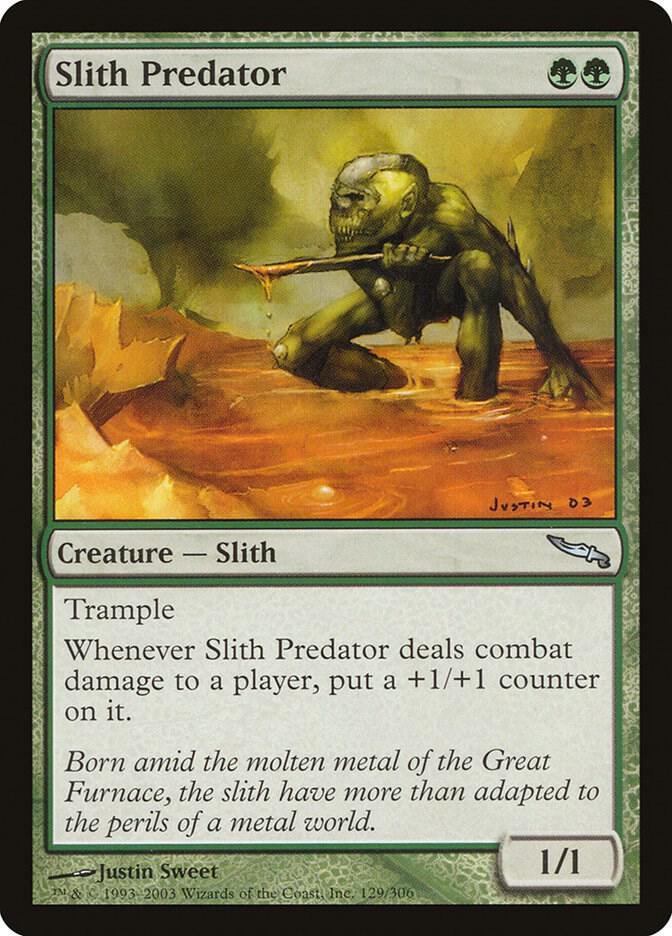 Slith Predator 129 card from Mirrodin