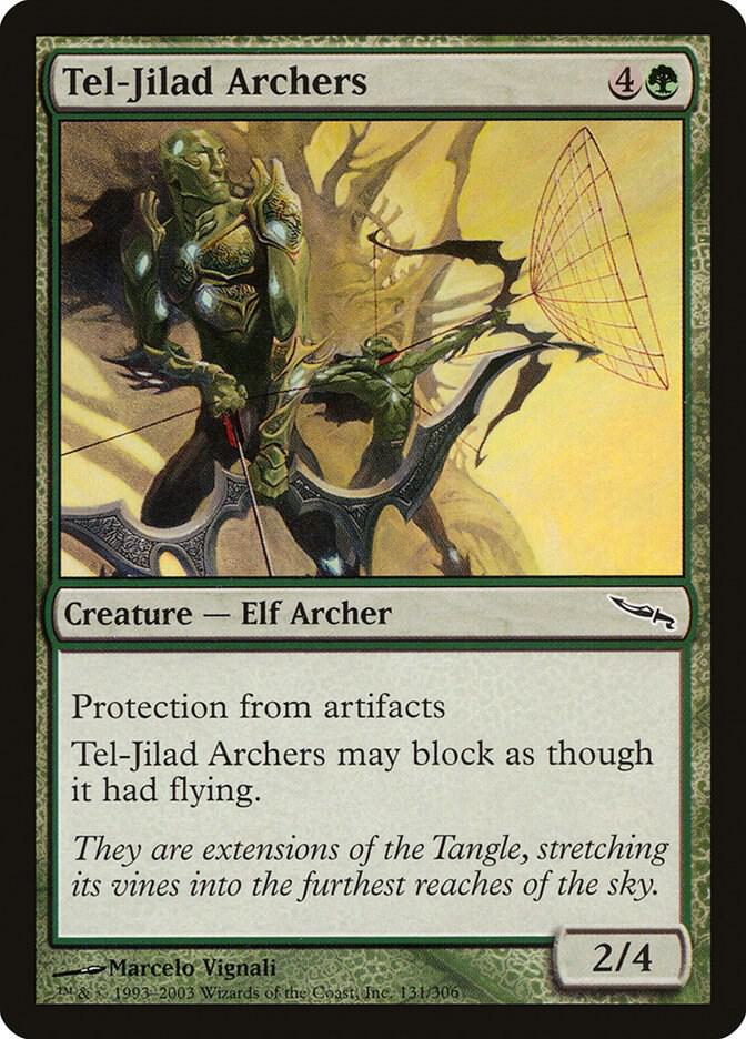 Tel-Jilad Archers 131 card from Mirrodin
