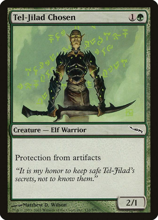 Tel-Jilad Chosen 132 card from Mirrodin