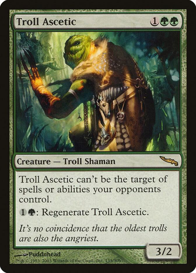 Troll Ascetic 135 card from Mirrodin