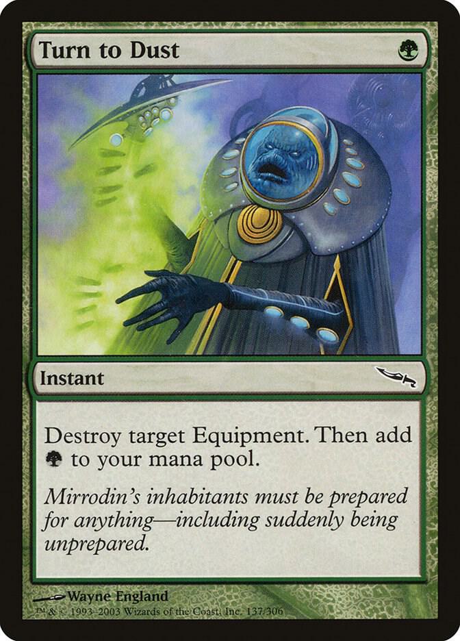 Turn to Dust 137 card from Mirrodin