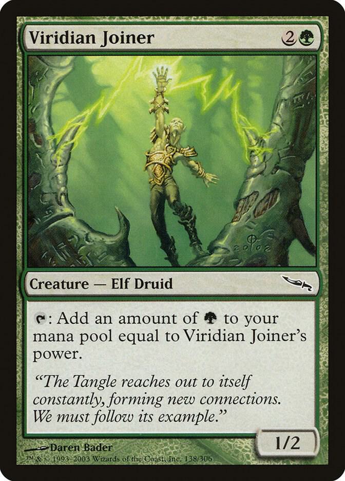 Viridian Joiner 138 card from Mirrodin