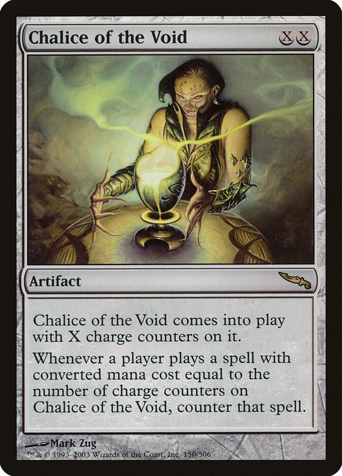 Chalice of the Void 150 card from Mirrodin