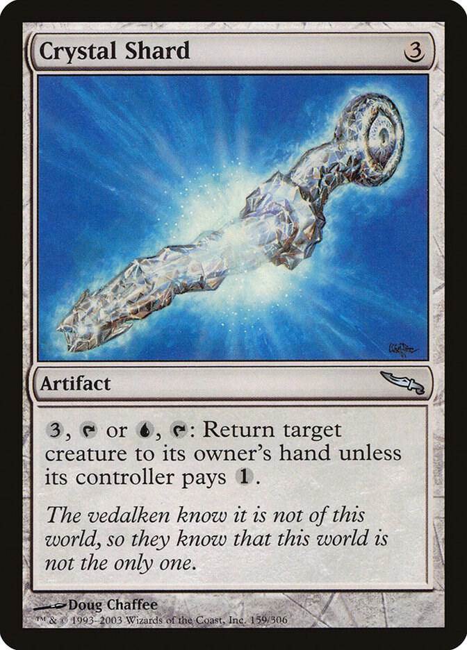 Crystal Shard 159 card from Mirrodin