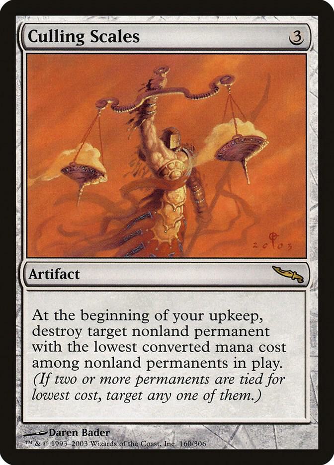 Culling Scales 160 card from Mirrodin