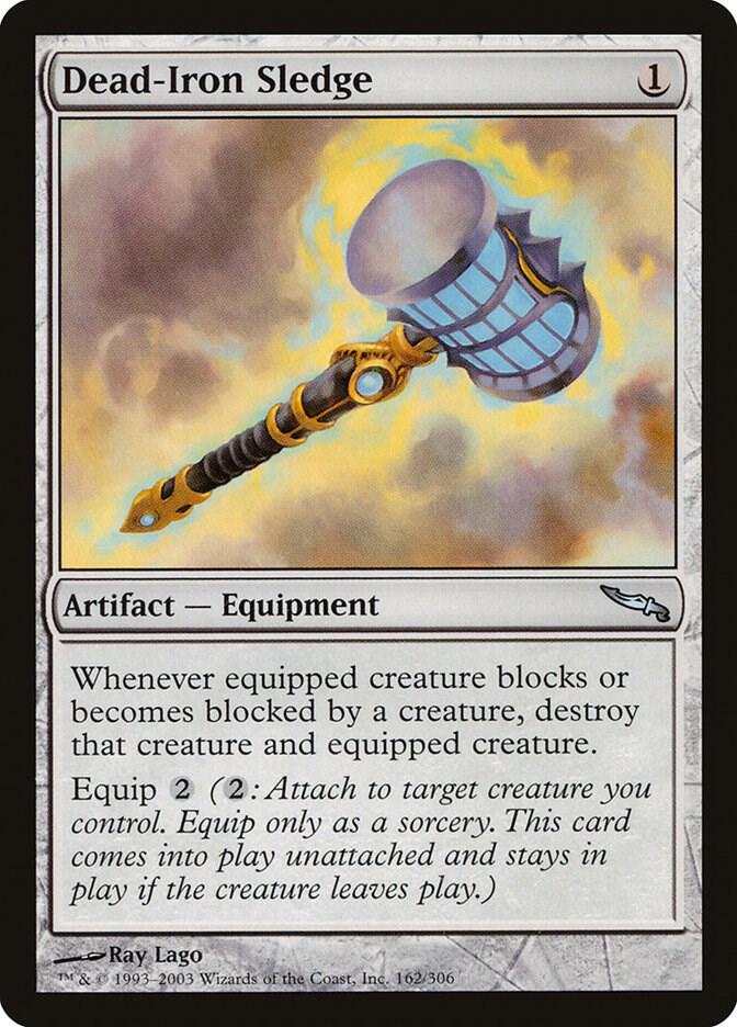 Dead-Iron Sledge 162 card from Mirrodin