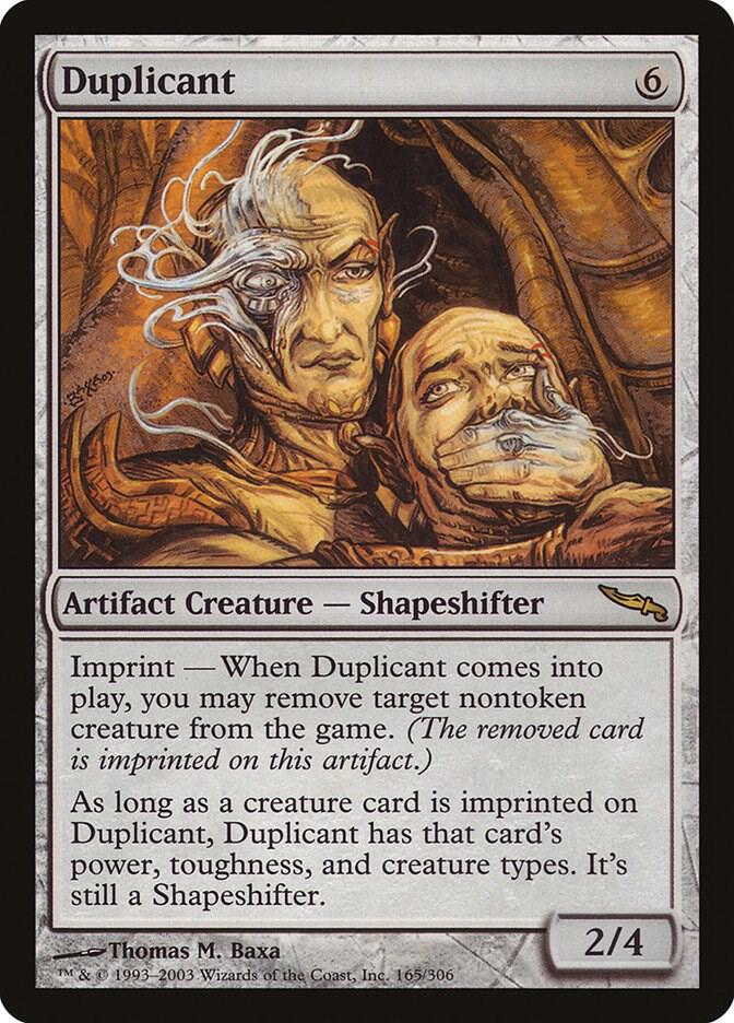 Duplicant 165 card from Mirrodin