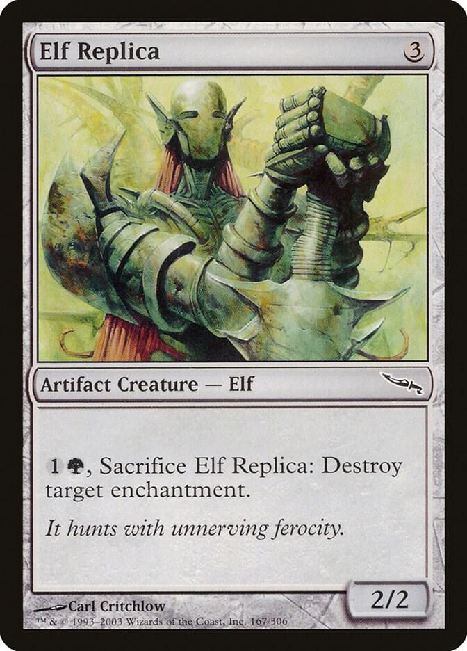 Elf Replica 167 card from Mirrodin