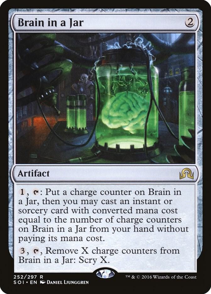Brain in a Jar 252 card from Shadows over Innistrad