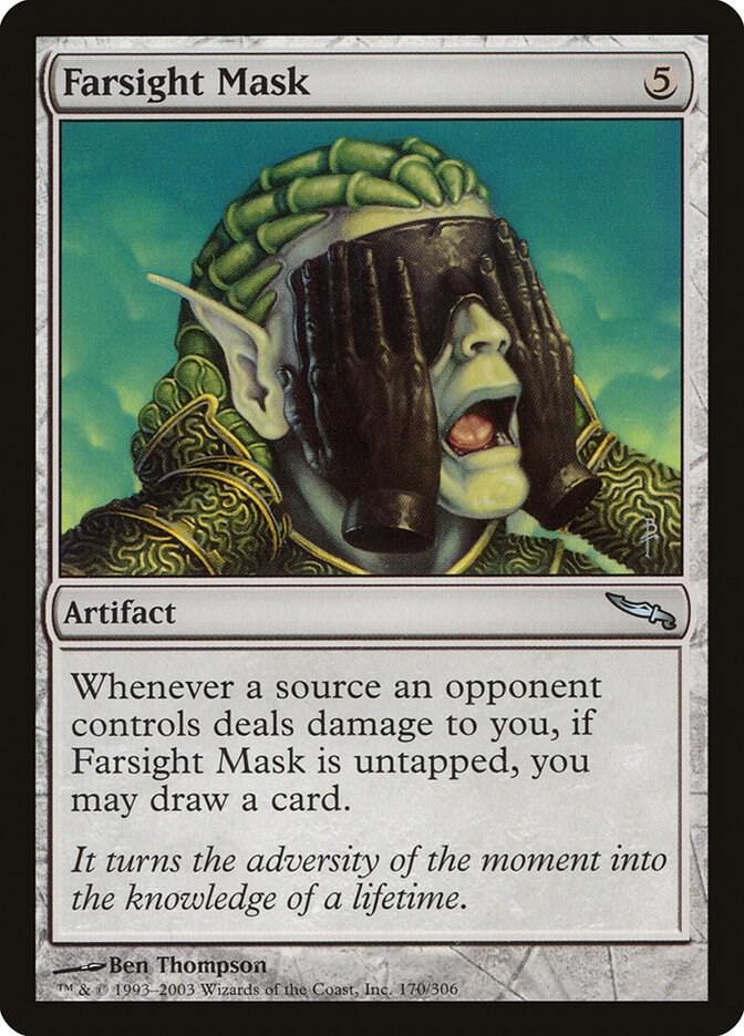 Farsight Mask 170 card from Mirrodin