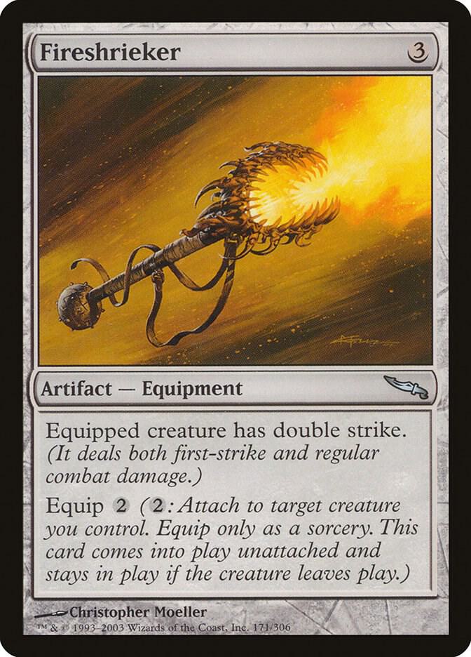 Fireshrieker 171 card from Mirrodin