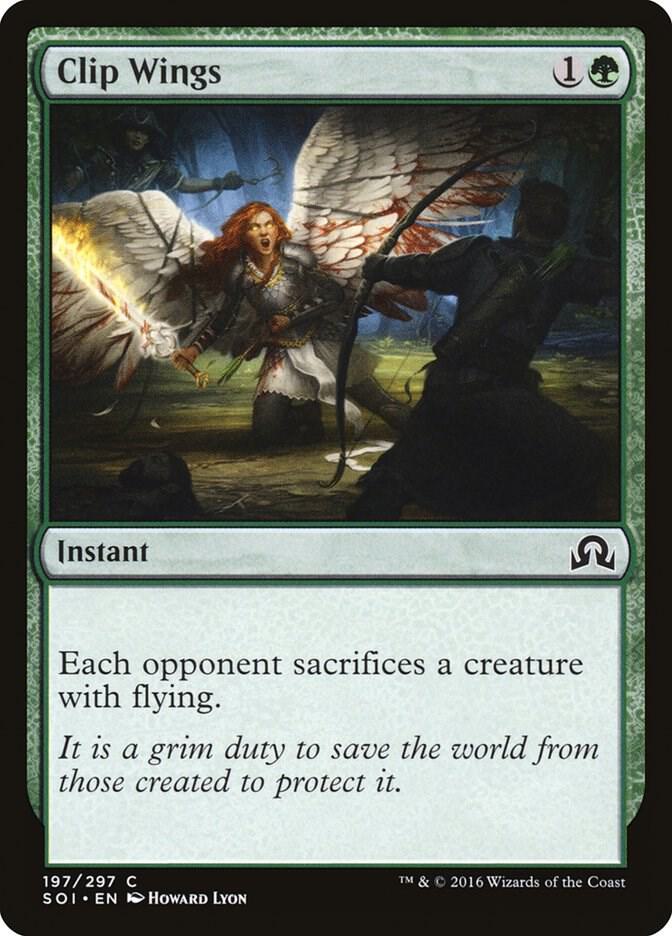 Clip Wings 197 card from Shadows over Innistrad