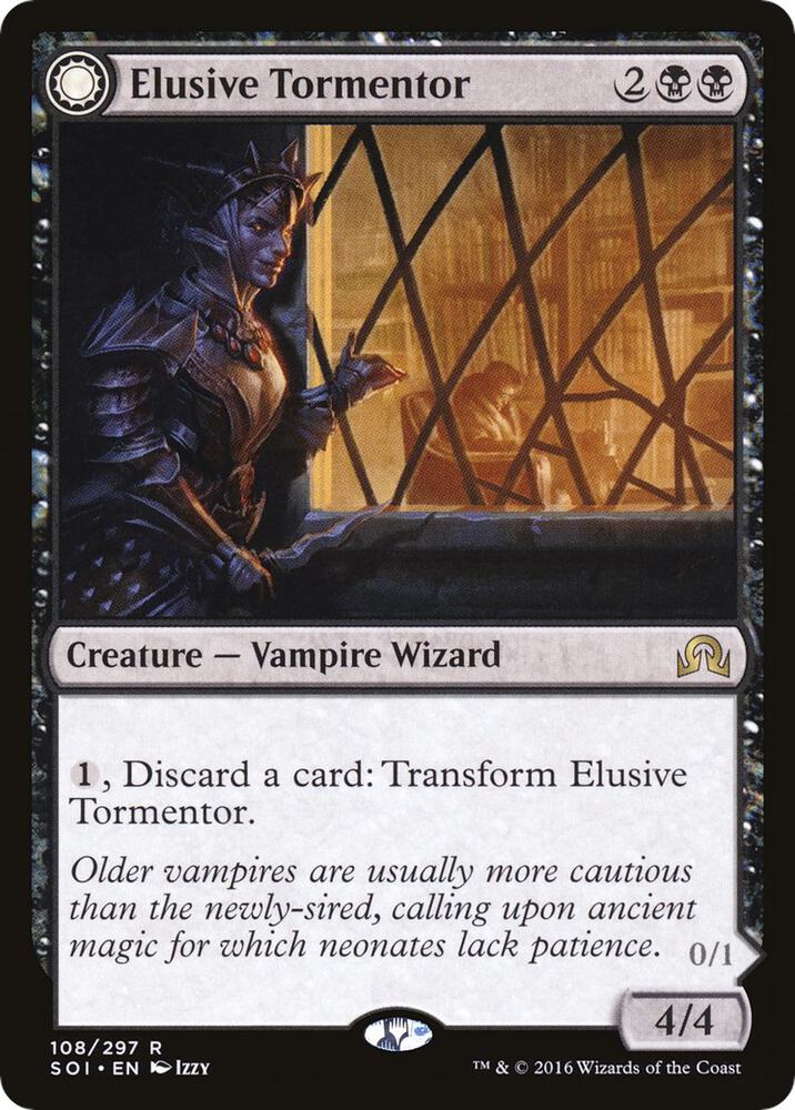 Elusive Tormentor 108 card from Shadows over Innistrad