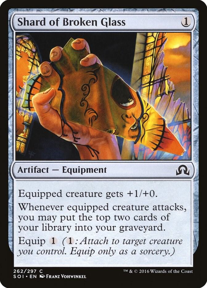 Shard of Broken Glass 262 card from Shadows over Innistrad