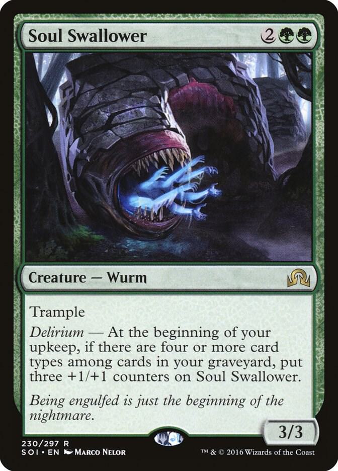 Soul Swallower 230 card from Shadows over Innistrad