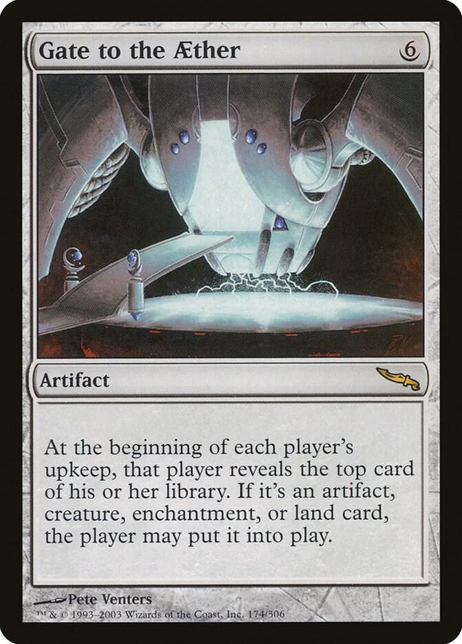 Gate to the Aether 174 card from Mirrodin