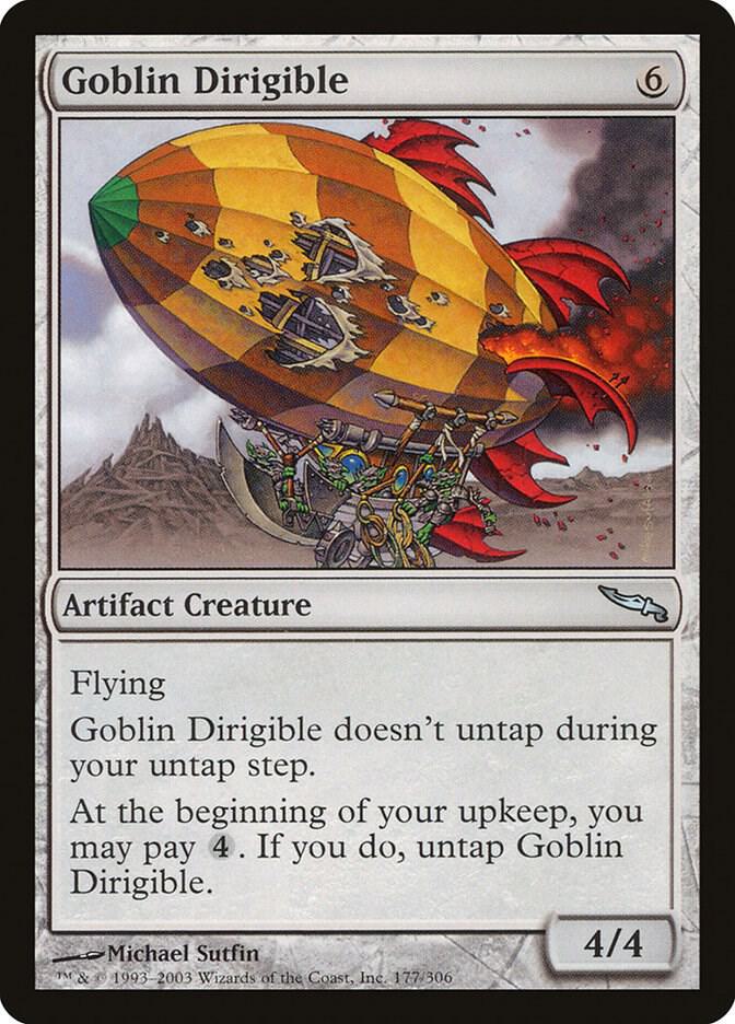 Goblin Dirigible 177 card from Mirrodin