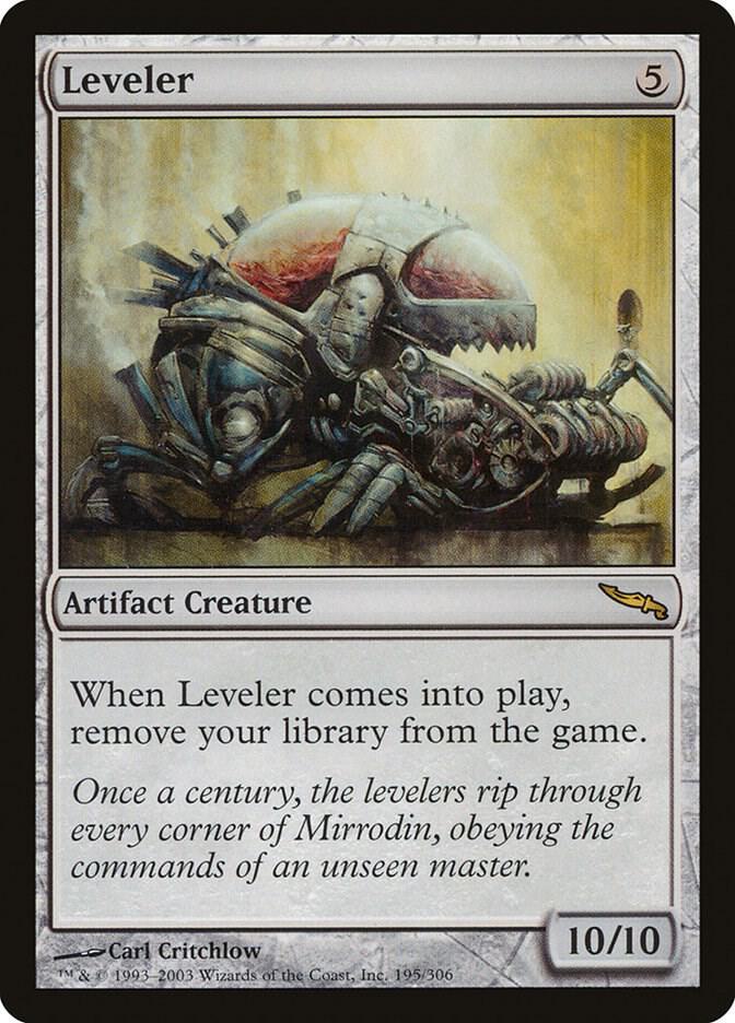 Leveler 195 card from Mirrodin