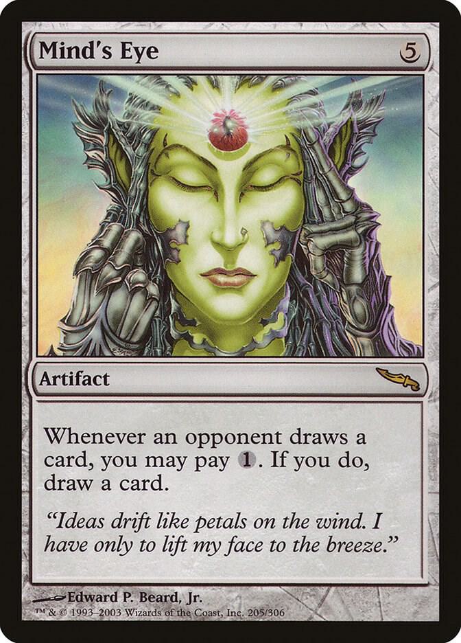 Mind's Eye 205 card from Mirrodin