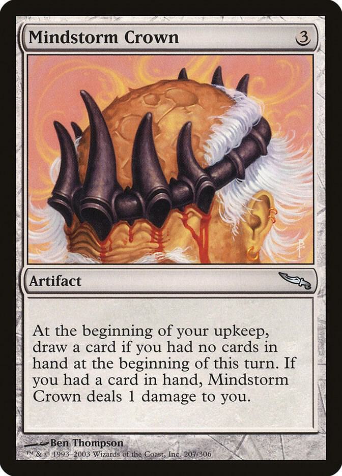 Mindstorm Crown 207 card from Mirrodin