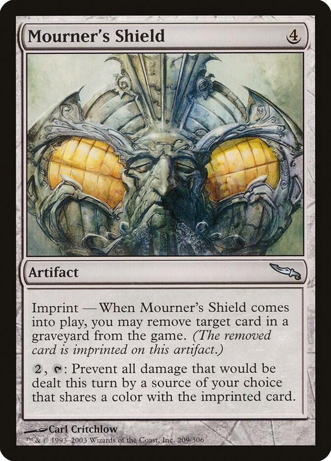 Mourner's Shield 209 card from Mirrodin
