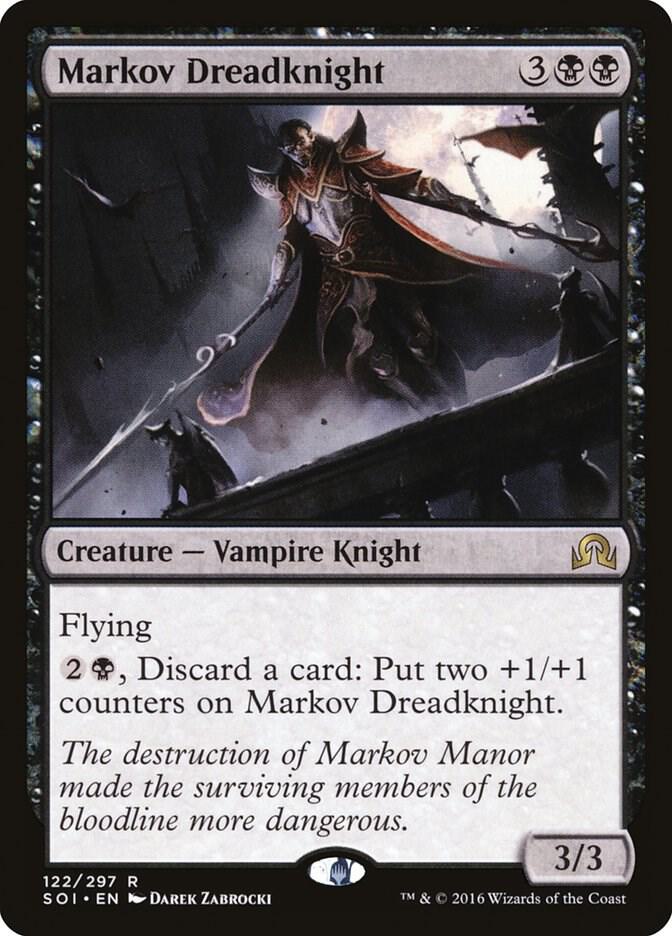 Markov Dreadknight 122 card from Shadows over Innistrad