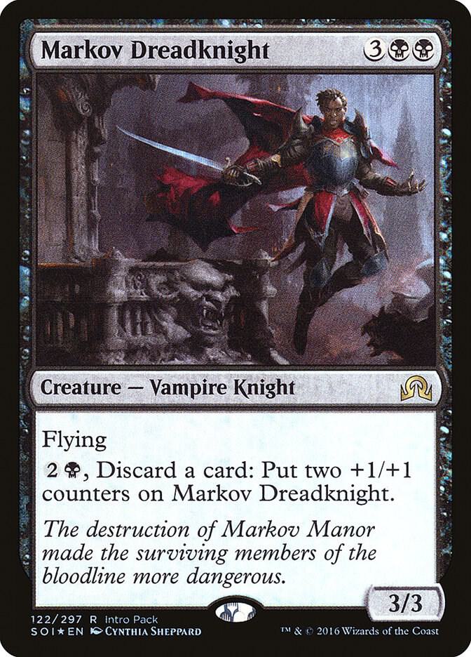 Markov Dreadknight 122 card from Unique and Miscellaneous Promos