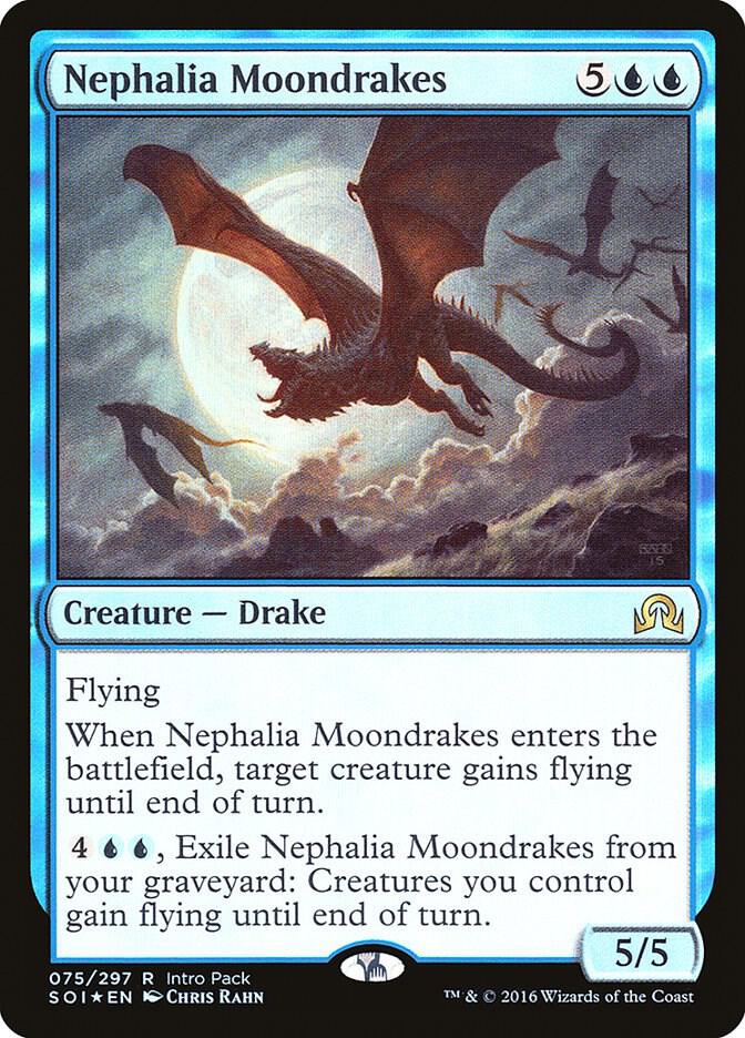 Nephalia Moondrakes 75 card from Unique and Miscellaneous Promos