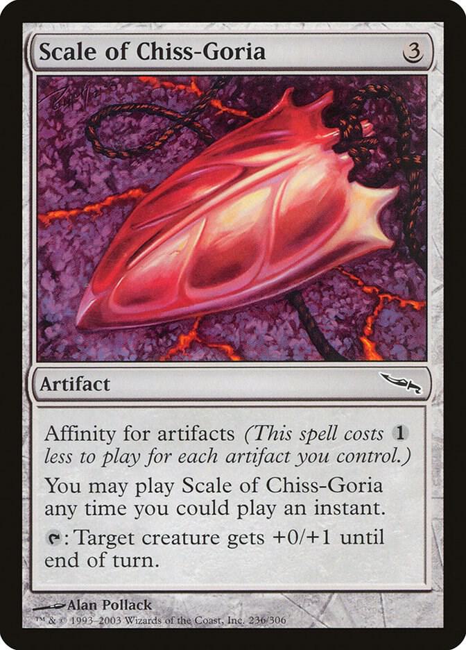 Scale of Chiss-Goria 236 card from Mirrodin