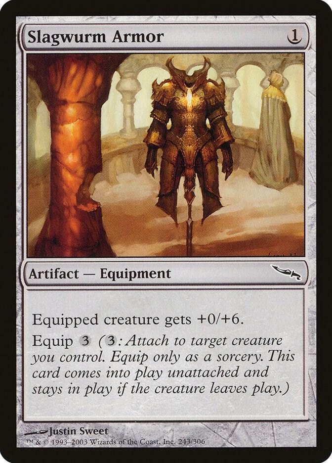 Slagwurm Armor 243 card from Mirrodin