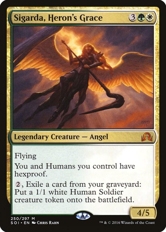 Sigarda, Heron's Grace 250 card from Shadows over Innistrad