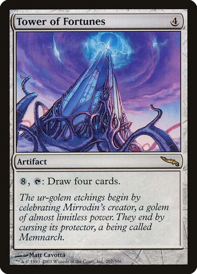 Tower of Fortunes 267 card from Mirrodin