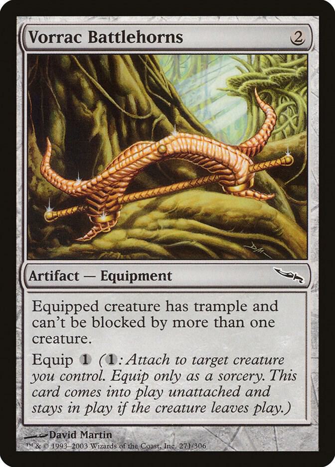 Vorrac Battlehorns 271 card from Mirrodin