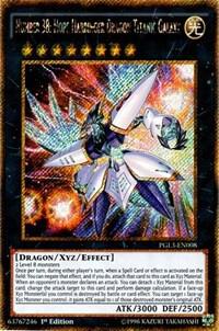 Number 38: Hope Harbinger Dragon Titanic Galaxy PGL3-EN008 card from Premium Gold: Infinite Gold