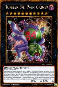 Number 84: Pain Gainer PGL3-EN010 card from Premium Gold: Infinite Gold