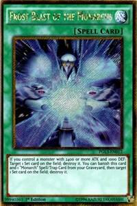 Frost Blast of the Monarchs PGL3-EN012 card from Premium Gold: Infinite Gold