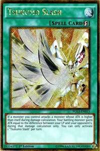 Tsukumo Slash PGL3-EN013 card from Premium Gold: Infinite Gold