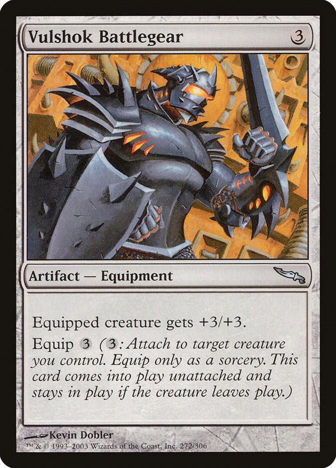 Vulshok Battlegear 272 card from Mirrodin