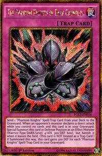 The Phantom Knights of Dark Gauntlets PGL3-EN016 card from Premium Gold: Infinite Gold