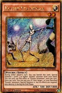 Kozmo Strawman PGL3-EN028 card from Premium Gold: Infinite Gold