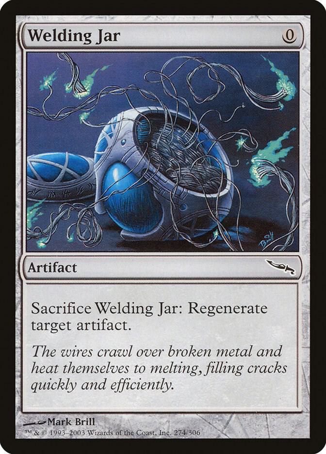 Welding Jar 274 card from Mirrodin