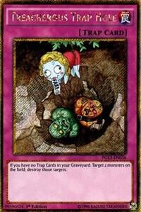Treacherous Trap Hole PGL3-EN036 card from Premium Gold: Infinite Gold