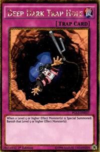 Deep Dark Trap Hole PGL3-EN037 card from Premium Gold: Infinite Gold