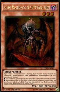 Scarm, Malebranche of the Burning Abyss PGL3-EN043 card from Premium Gold: Infinite Gold