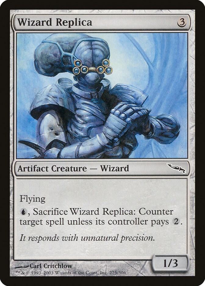 Wizard Replica 275 card from Mirrodin