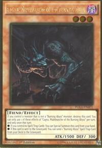 Cagna, Malebranche of the Burning Abyss PGL3-EN051 card from Premium Gold: Infinite Gold