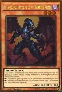 Draghig, Malebranche of the Burning Abyss PGL3-EN053 card from Premium Gold: Infinite Gold