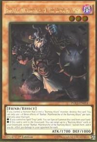 Barbar, Malebranche of the Burning Abyss PGL3-EN054 card from Premium Gold: Infinite Gold