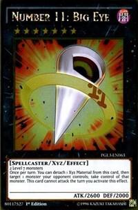 Number 11: Big Eye PGL3-EN063 card from Premium Gold: Infinite Gold