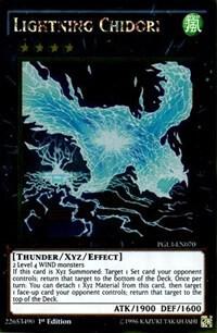 Lightning Chidori PGL3-EN070 card from Premium Gold: Infinite Gold